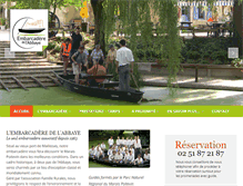 Tablet Screenshot of marais-poitevin-tourisme.com